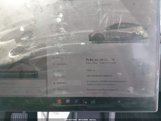 7SAYGDEEXTA662135 Tesla Model Y All-wheel Drive/long Range Launch Series/premium All-wheel Drive