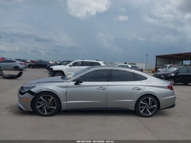 2021 Hyundai Sonata Sel Plus მანქანა იყიდება აუქციონზე, vin: 5NPEJ4J21MH084834, აუქციონის ნომერი: 45373439
