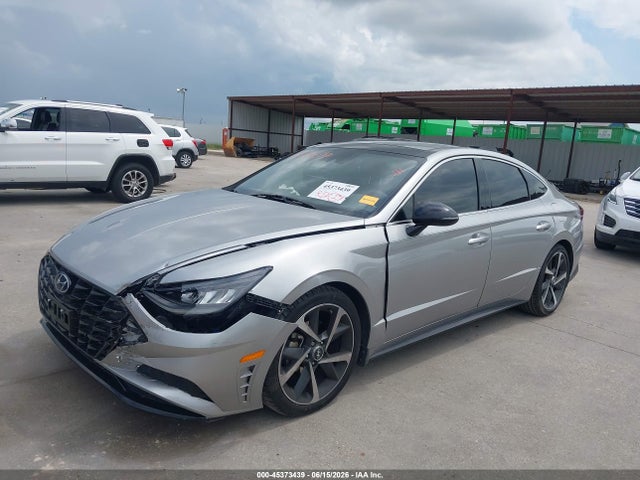 2021 Hyundai Sonata Sel Plus მანქანა იყიდება აუქციონზე, vin: 5NPEJ4J21MH084834, აუქციონის ნომერი: 45373439
