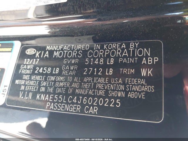 KIA Stinger Gt2 2018 KNAE55LC4J6020225 Image 9