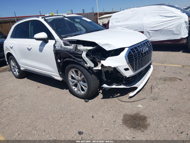Продаж на аукціоні авто 2023 Audi Q3 Premium 45 Tfsi S Line Quattro Tiptronic, vin: WA1DECF36P1048509, номер лоту: 45373505