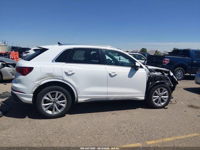 2023 Audi Q3 Premium 45 Tfsi S Line Quattro Tiptronic მანქანა იყიდება აუქციონზე, vin: WA1DECF36P1048509, აუქციონის ნომერი: 45373505