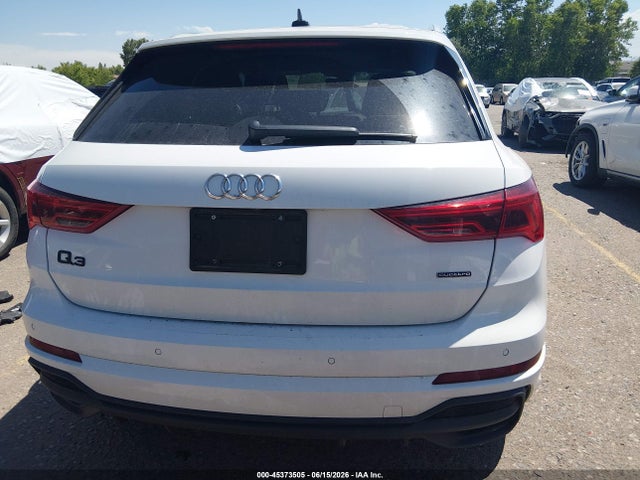 2023 Audi Q3 Premium 45 Tfsi S Line Quattro Tiptronic მანქანა იყიდება აუქციონზე, vin: WA1DECF36P1048509, აუქციონის ნომერი: 45373505