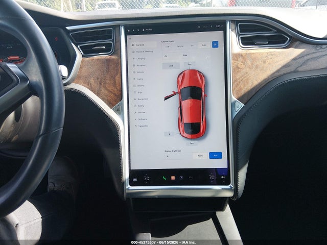 45373507 :رقم المزاد ، 5YJSA1E15HF185365 vin ، 2017 Tesla Model S 60/75 مزاد بيع