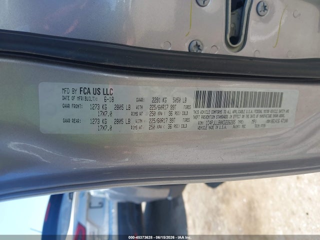 Aukcja sprzedaży 2019 Jeep Cherokee Latitude Plus Fwd, vin: 1C4PJLLB0KD226285, numer aukcji: 45373628