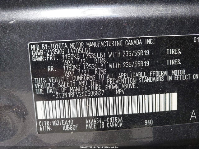 Toyota Rav4 Limited 2025 2T3N1RFV2SC506827 Image 9