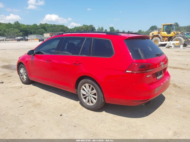 Aukcja sprzedaży 2016 Volkswagen Golf Sportwagen Tsi S 4-door, vin: 3VWC17AU7GM513044, numer aukcji: 45373750