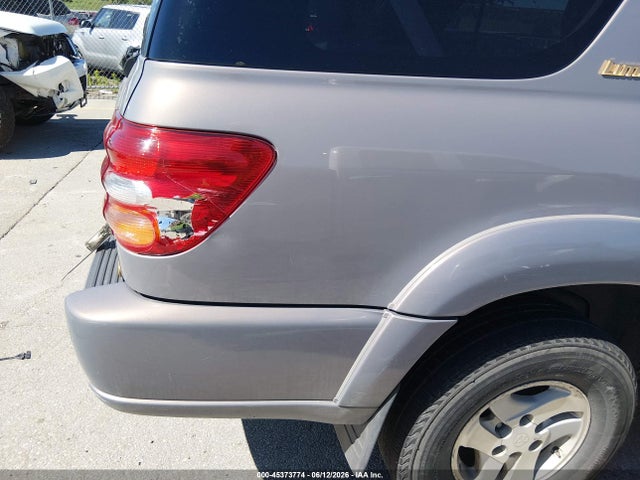 2002 Toyota Sequoia Limited V8 მანქანა იყიდება აუქციონზე, vin: 5TDBT48AX2S109344, აუქციონის ნომერი: 45373774