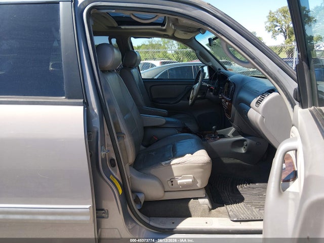 2002 Toyota Sequoia Limited V8 მანქანა იყიდება აუქციონზე, vin: 5TDBT48AX2S109344, აუქციონის ნომერი: 45373774