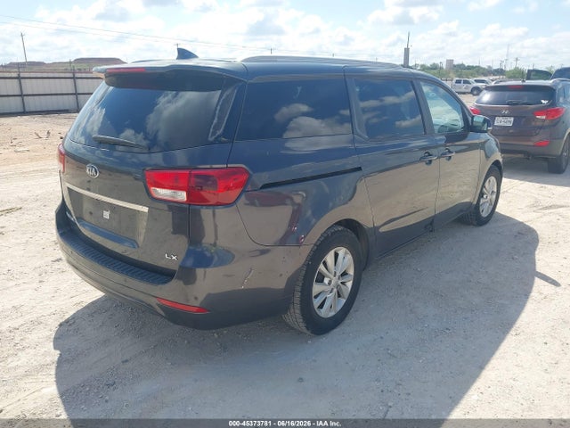 2016 Kia Sedona Lx მანქანა იყიდება აუქციონზე, vin: KNDMB5C11G6089310, აუქციონის ნომერი: 45373781