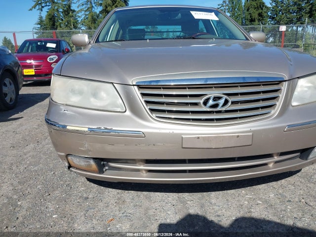 Aukcja sprzedaży 2006 Hyundai Azera Limited/se, vin: KMHFC46F86A089870, numer aukcji: 45373850