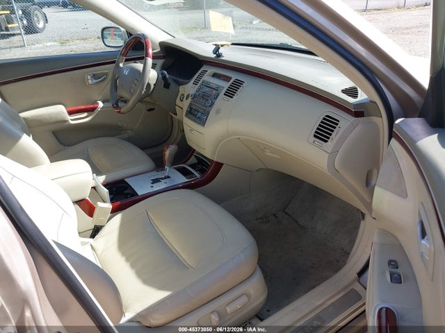 Aukcja sprzedaży 2006 Hyundai Azera Limited/se, vin: KMHFC46F86A089870, numer aukcji: 45373850
