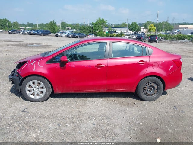 2012 Kia Rio Lx მანქანა იყიდება აუქციონზე, vin: KNADM4A38C6073668, აუქციონის ნომერი: 45373894