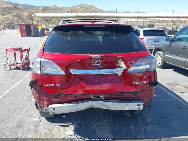 Продажа на аукционе авто 2010 Lexus Rx 350, vin: 2T2ZK1BA7AC012212, номер лота: 45373948