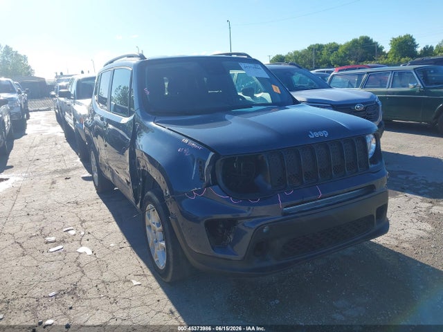 Aukcja sprzedaży 2021 Jeep Renegade Latitude 4x4, vin: ZACNJDBB1MPN13697, numer aukcji: 45373986