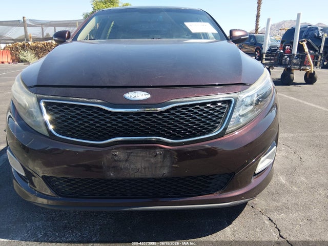 2015 Kia Optima Lx მანქანა იყიდება აუქციონზე, vin: 5XXGM4A76FG386355, აუქციონის ნომერი: 45373995