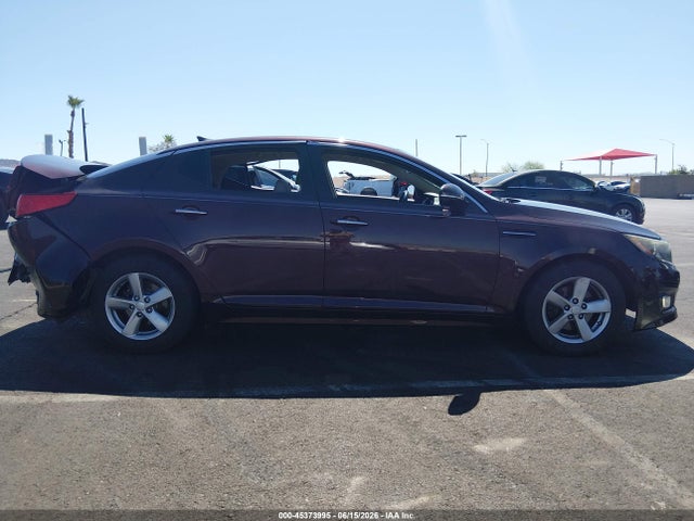 2015 Kia Optima Lx მანქანა იყიდება აუქციონზე, vin: 5XXGM4A76FG386355, აუქციონის ნომერი: 45373995
