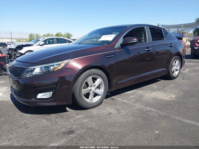2015 Kia Optima Lx მანქანა იყიდება აუქციონზე, vin: 5XXGM4A76FG386355, აუქციონის ნომერი: 45373995