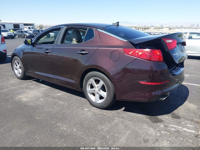 2015 Kia Optima Lx მანქანა იყიდება აუქციონზე, vin: 5XXGM4A76FG386355, აუქციონის ნომერი: 45373995