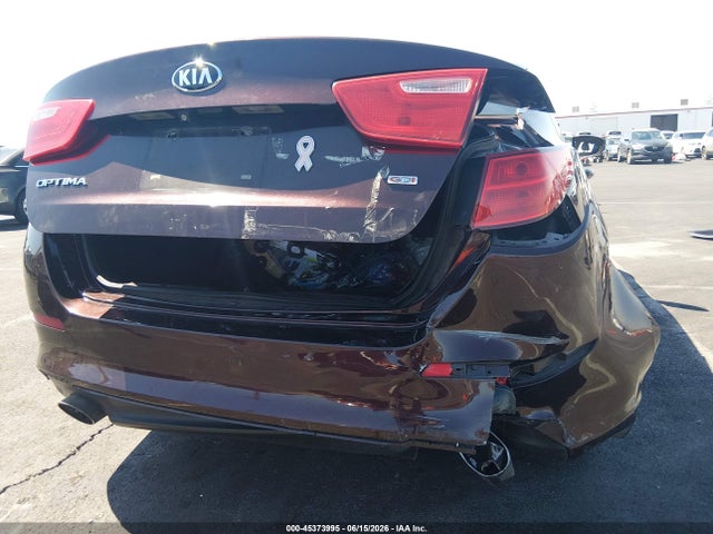 2015 Kia Optima Lx მანქანა იყიდება აუქციონზე, vin: 5XXGM4A76FG386355, აუქციონის ნომერი: 45373995