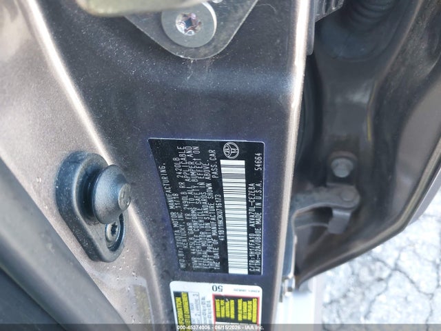 4T1B11HK3KU716173 Toyota CAMRY L