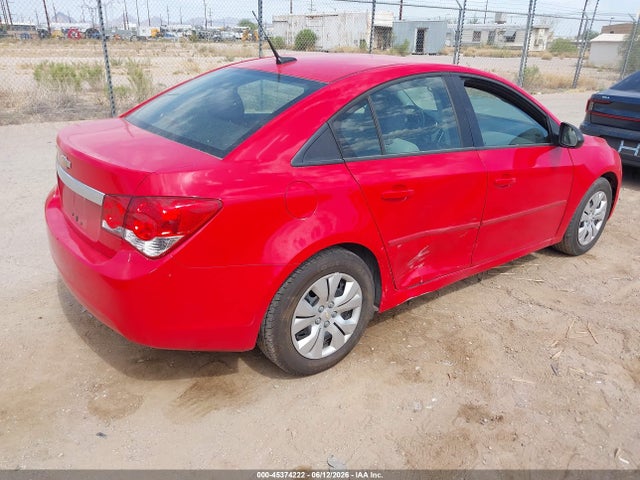 Продажа на аукционе авто 2014 Chevrolet Cruze Ls Auto, vin: 1G1PA5SG0E7279461, номер лота: 45374222