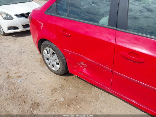 Продажа на аукционе авто 2014 Chevrolet Cruze Ls Auto, vin: 1G1PA5SG0E7279461, номер лота: 45374222