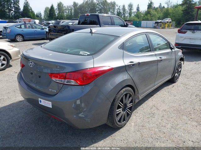 2012 Hyundai Elantra Limited მანქანა იყიდება აუქციონზე, vin: 5NPDH4AE4CH118233, აუქციონის ნომერი: 45374229
