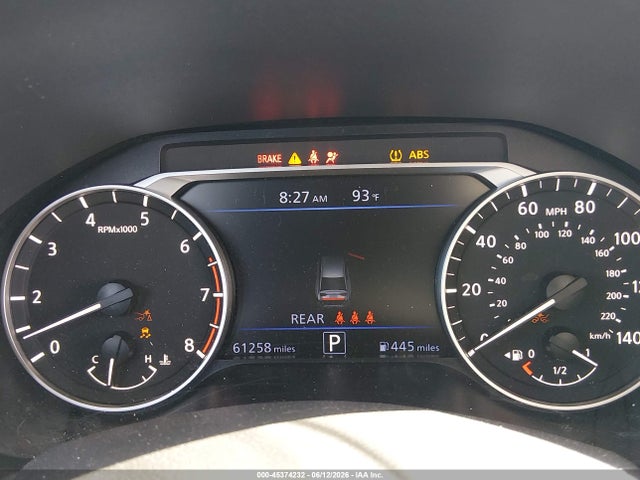 1N4BL4DV6RN319048 Nissan Altima Sv Fwd