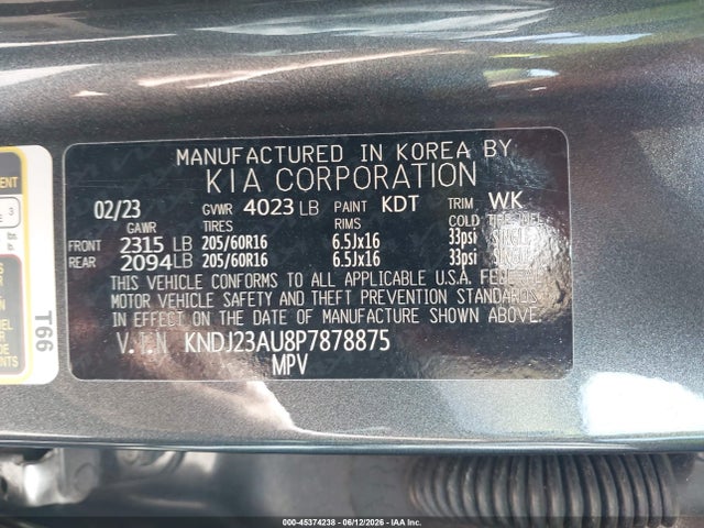 KIA SOUL LX 2023 KNDJ23AU8P7878875 Image 9