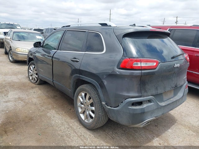 Продажа на аукционе авто 2015 Jeep Cherokee Limited, vin: 1C4PJLDS8FW505718, номер лота: 45374310