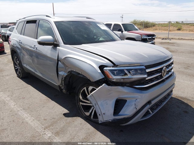 2021 Volkswagen Atlas 3.6l V6 Sel Premium მანქანა იყიდება აუქციონზე, vin: 1V2TR2CA8MC507377, აუქციონის ნომერი: 45374441