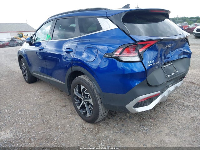 45374449 :رقم المزاد ، 5XYK3CDF7SG288211 vin ، 2025 Kia Sportage Ex مزاد بيع