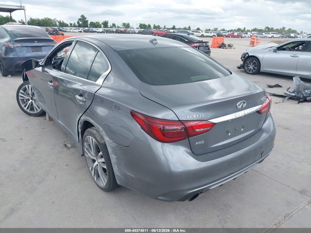 45374511 :رقم المزاد ، JN1EV7AR2LM253463 vin ، 2020 Infiniti Q50 Sport Awd مزاد بيع