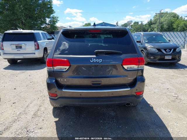 Продаж на аукціоні авто 2016 Jeep Grand Cherokee Limited, vin: 1C4RJFBG6GC390130, номер лоту: 45374516