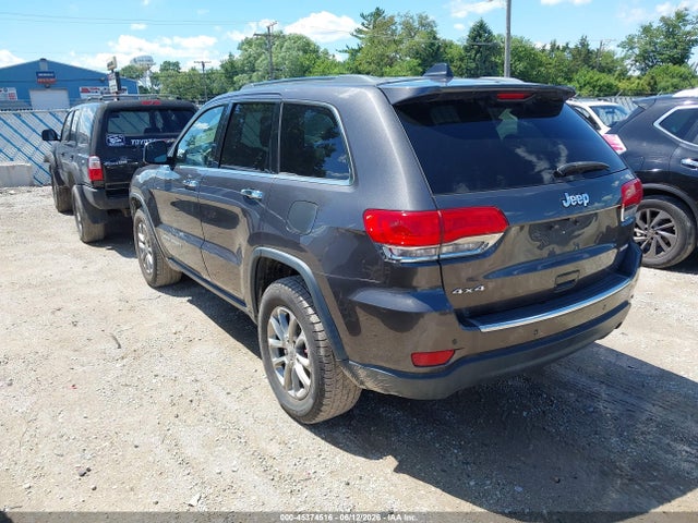 Продаж на аукціоні авто 2016 Jeep Grand Cherokee Limited, vin: 1C4RJFBG6GC390130, номер лоту: 45374516