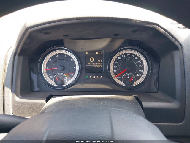 45374598 :رقم المزاد ، 3C6JR6DG0HG764661 vin ، 2017 Ram 1500 Tradesman  4x2 8' Box مزاد بيع