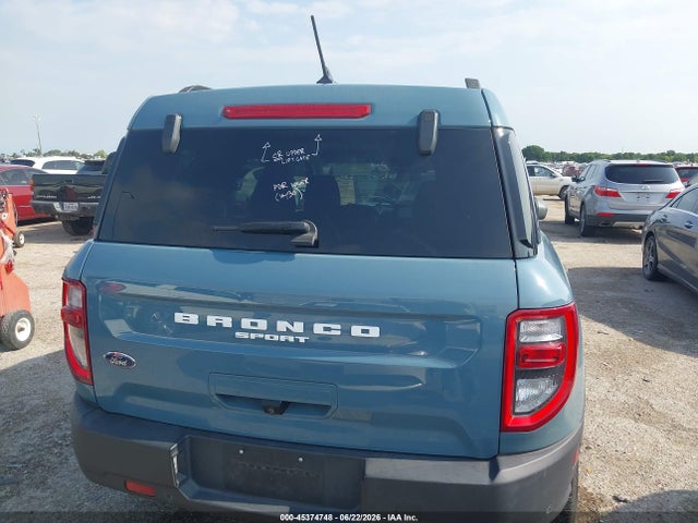 Продажа на аукционе авто 2022 Ford Bronco Sport Big Bend, vin: 3FMCR9B60NRD28076, номер лота: 45374748