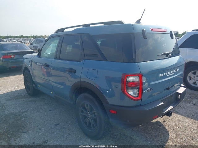 Продажа на аукционе авто 2022 Ford Bronco Sport Big Bend, vin: 3FMCR9B60NRD28076, номер лота: 45374748