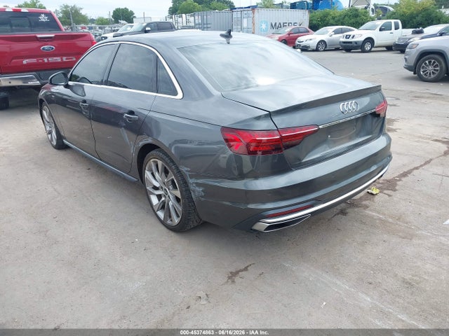 2022 Audi A4 Premium Plus 45 Tfsi S Line Quattro S Tronic მანქანა იყიდება აუქციონზე, vin: WAUEAAF4XNN004793, აუქციონის ნომერი: 45374863