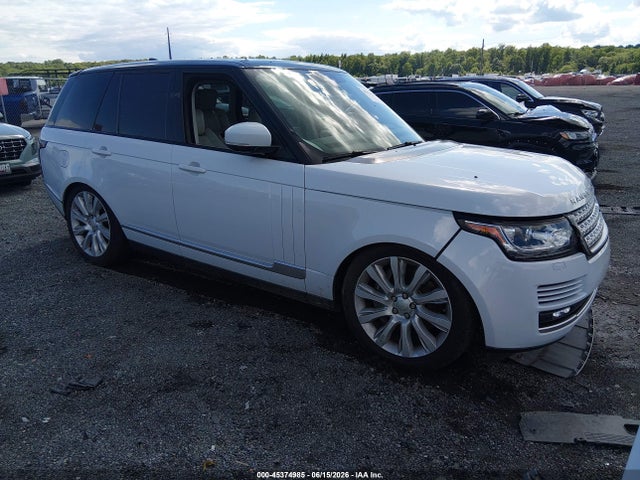 2017 Land Rover Range Rover 5.0l V8 Supercharged მანქანა იყიდება აუქციონზე, vin: SALGS2FE3HA325229, აუქციონის ნომერი: 45374985