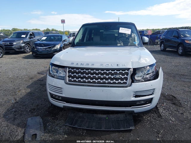 2017 Land Rover Range Rover 5.0l V8 Supercharged მანქანა იყიდება აუქციონზე, vin: SALGS2FE3HA325229, აუქციონის ნომერი: 45374985