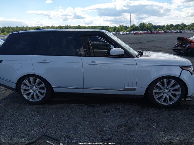 2017 Land Rover Range Rover 5.0l V8 Supercharged მანქანა იყიდება აუქციონზე, vin: SALGS2FE3HA325229, აუქციონის ნომერი: 45374985