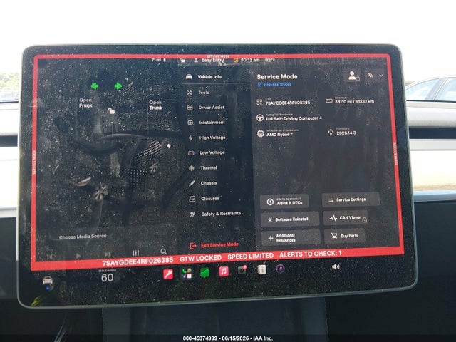 Продаж на аукціоні авто 2024 Tesla Model Y Long Range Dual Motor All-wheel Drive, vin: 7SAYGDEE4RF026385, номер лоту: 45374999