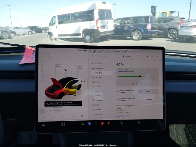 Продажа на аукционе авто 2025 Tesla Model 3 Long Range Rear-wheel Drive/standard Rear-wheel Drive, vin: 5YJ3E1EA4SF061779, номер лота: 45375041