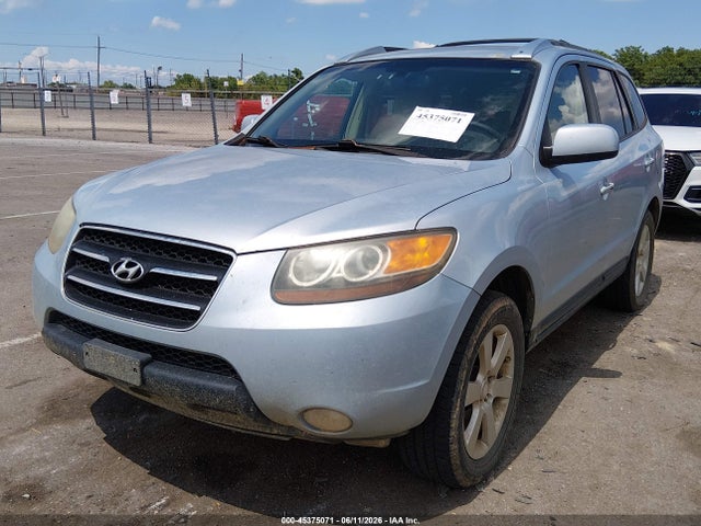 2007 Hyundai Santa Fe Limited/se მანქანა იყიდება აუქციონზე, vin: 5NMSH73E17H001072, აუქციონის ნომერი: 45375071
