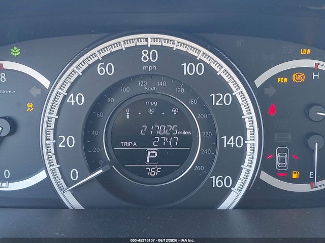 Aukcja sprzedaży 2013 Honda Accord Ex-l, vin: 1HGCR2F82DA192471, numer aukcji: 45375107
