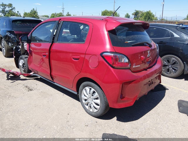 45375127 :رقم المزاد ، ML32AUHJ8NH008918 vin ، 2022 Mitsubishi Mirage Es/le مزاد بيع