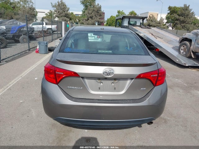 Продажа на аукционе авто 2017 Toyota Corolla Se, vin: 2T1BURHE8HC835217, номер лота: 45375148