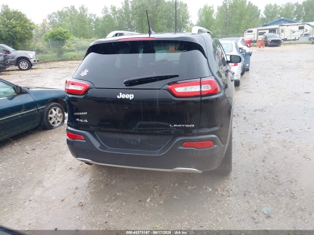 45375167 :رقم المزاد ، 1C4PJMDB6HW634517 vin ، 2017 Jeep Cherokee Limited 4x4 مزاد بيع